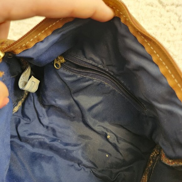 Vintage Tapestry Crossbody Shoulder Handbag Purse Irish Setter Hunter Plain - Picture 7 of 10